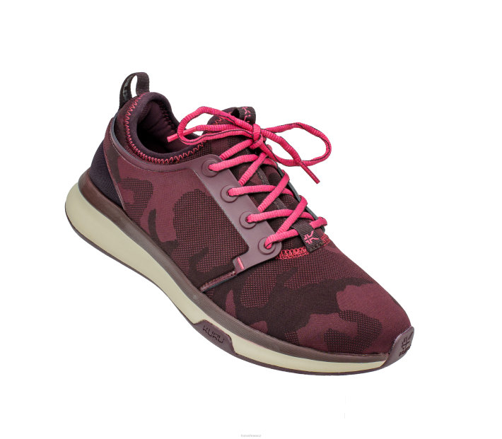 Kuru obuv camo víno/růžový sorbet ženy atom široký 2T8B60