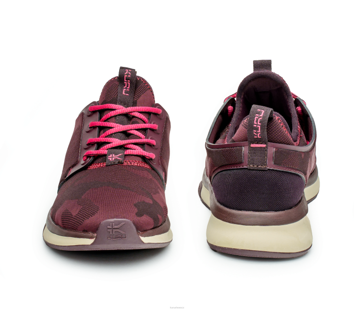 Kuru obuv camo víno/růžový sorbet ženy atom široký 2T8B60